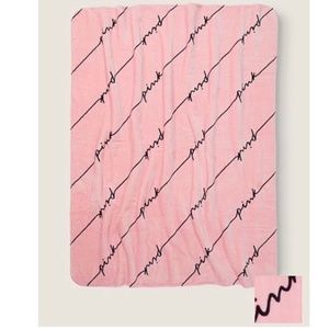 PINK Victoria’s Secret Cozy Plush Blanket